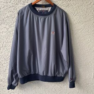 Men’s Tommy Hilfiger Vintage Pullover Windbreaker Preppy Size L
